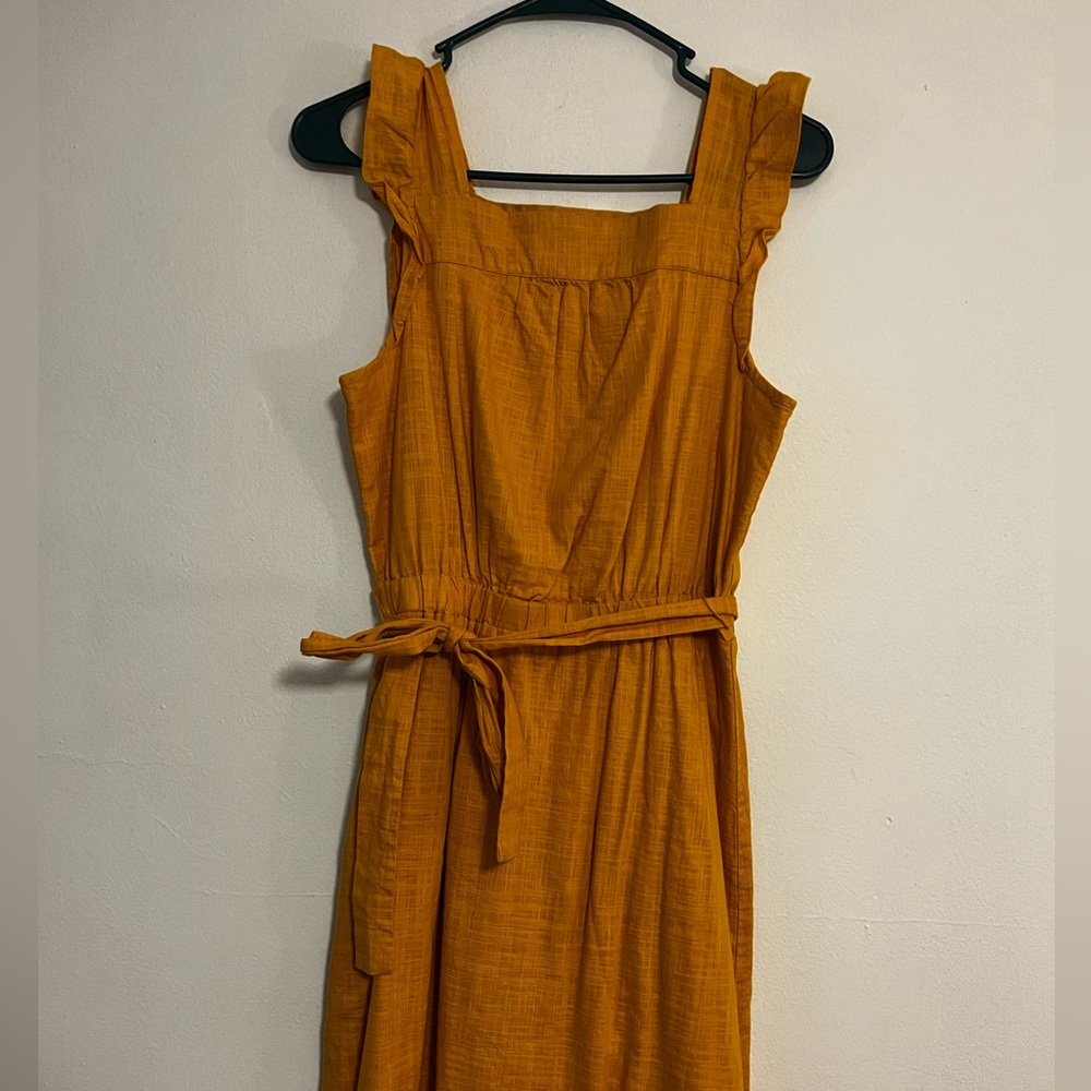 Target - Universal Thread - Mustard Gold Dress